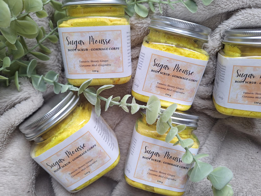 Brightening Foaming Sugar Scrub