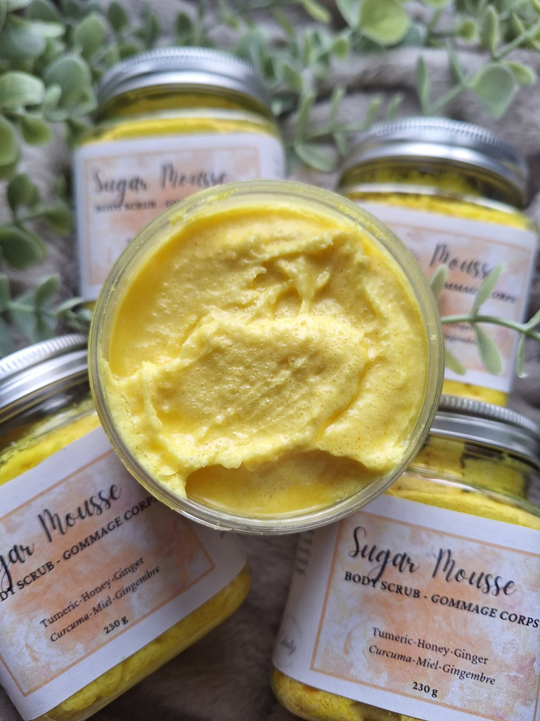 Brightening Foaming Sugar Scrub