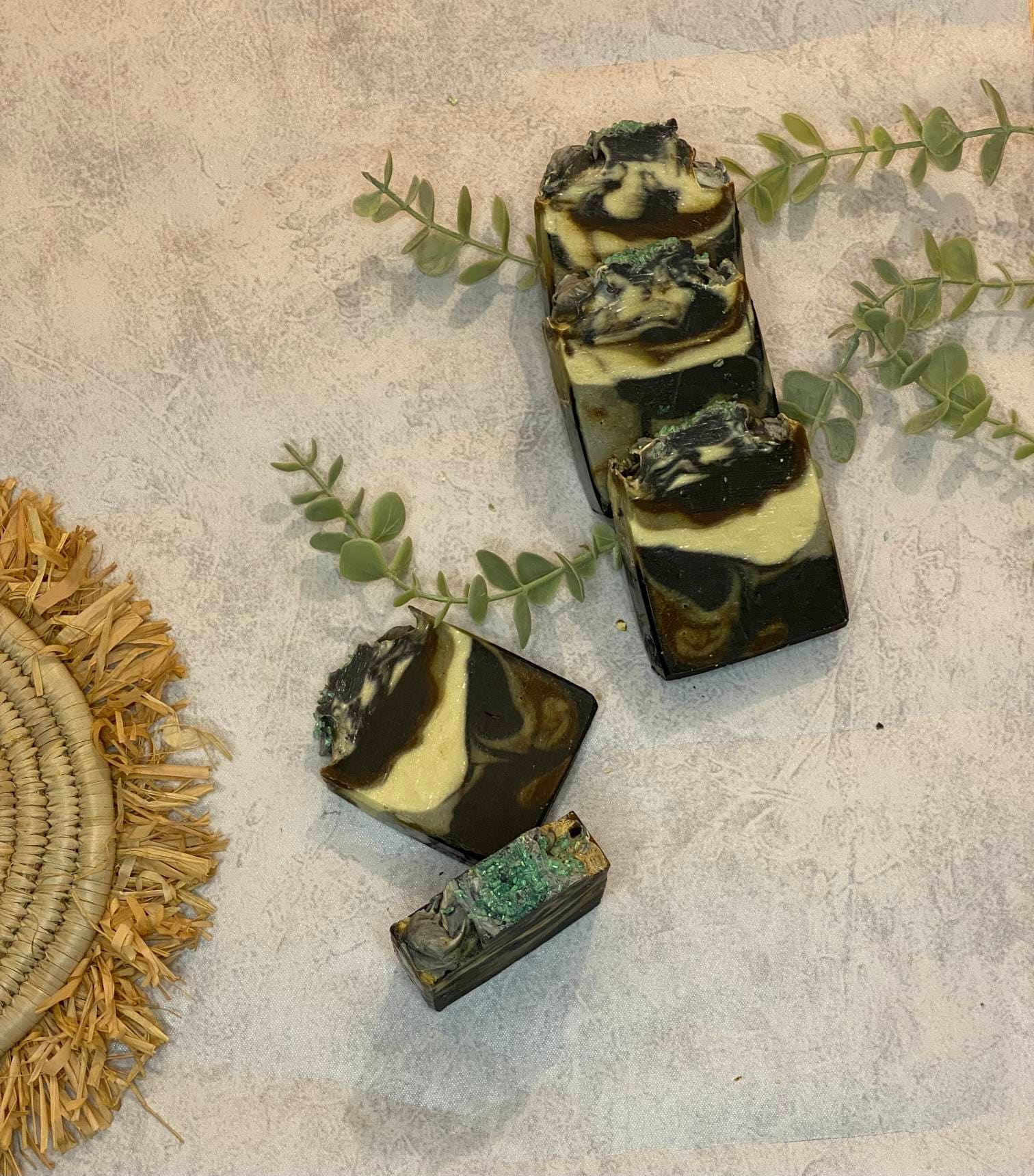 Detox - Peppermint &amp;  Charcoal Soap